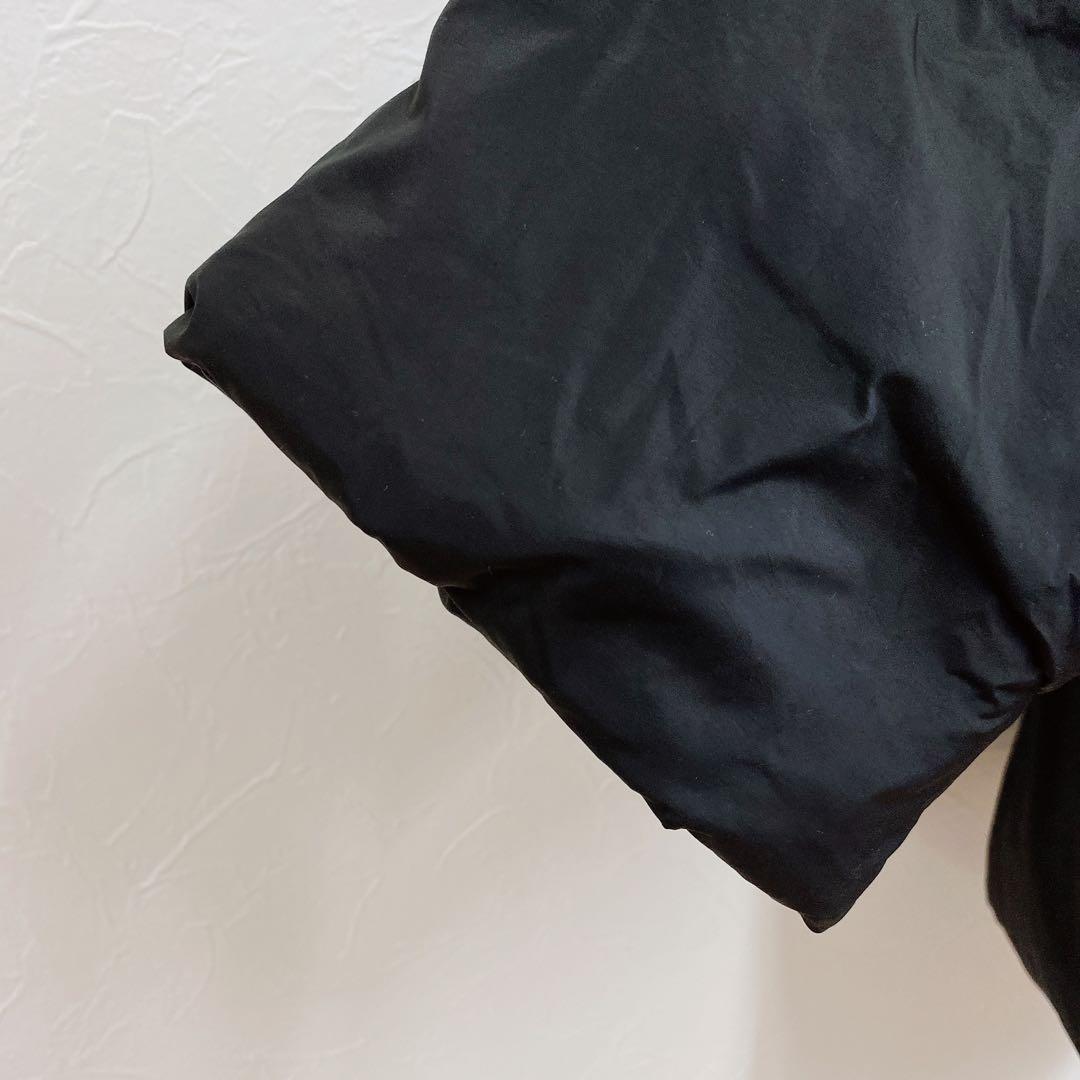 wee9s パーフェクトシルエットダウン ブラック マフラー付き F