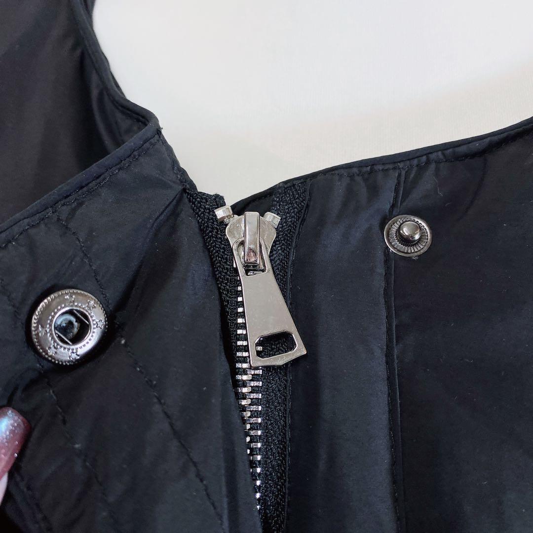 wee9s パーフェクトシルエットダウン ブラック マフラー付き F