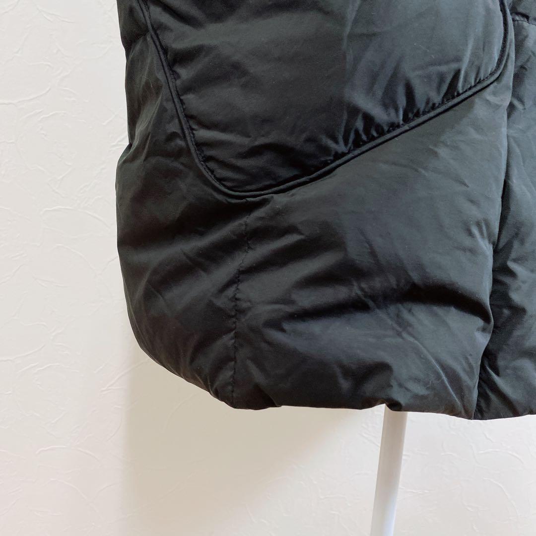 wee9s パーフェクトシルエットダウン ブラック マフラー付き F