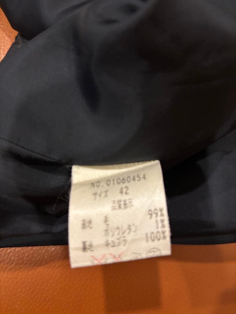 ユキ トリイお受験スーツ　ネイビー　ジャケット・ワンピース　セットアップ