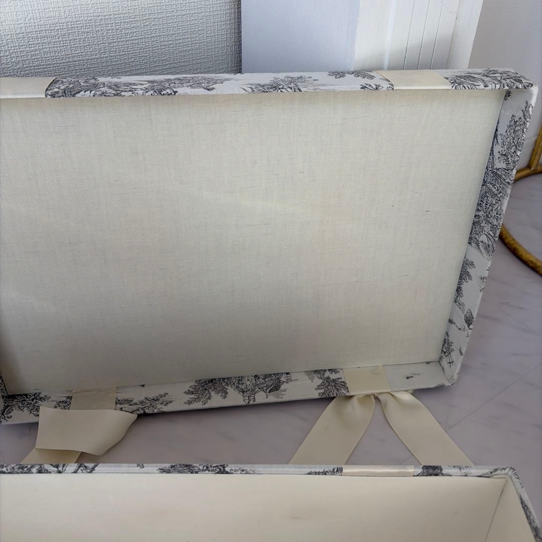 ジェニファーテイラー トワルドジュイ柄 3段収納ボックス