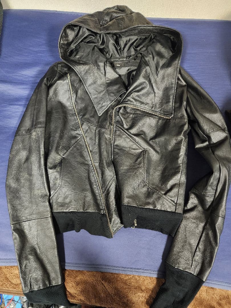 SHIMOKITAZAWA RINGO 　変形　レザー　ライダース　ジャケット