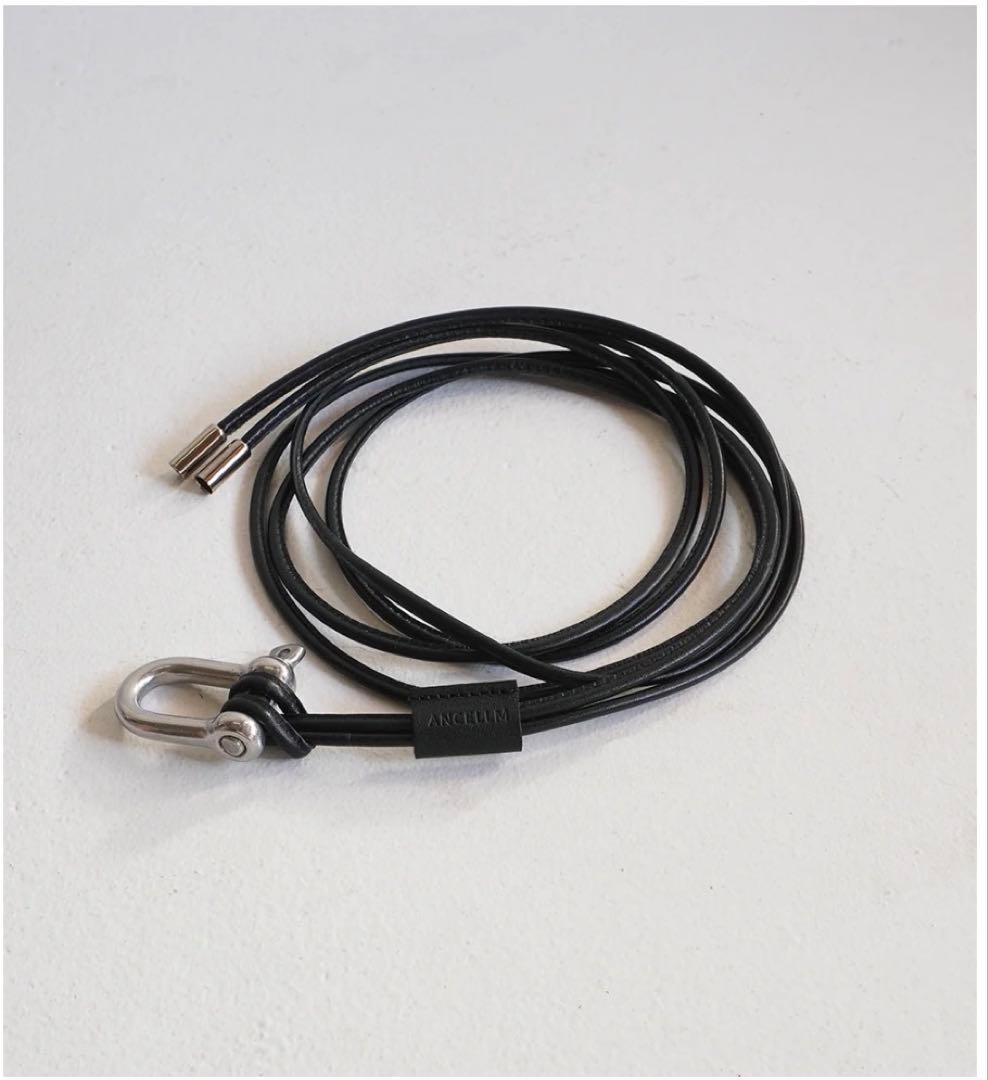 ANCELLM LEATHER ROPE BELT アンセルム