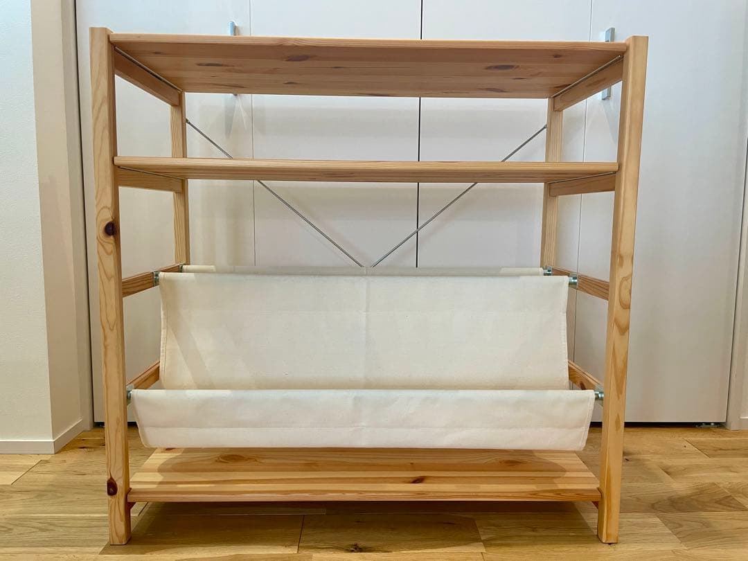 無印良品 パイン材ユニットシェルフ 86cm幅・小