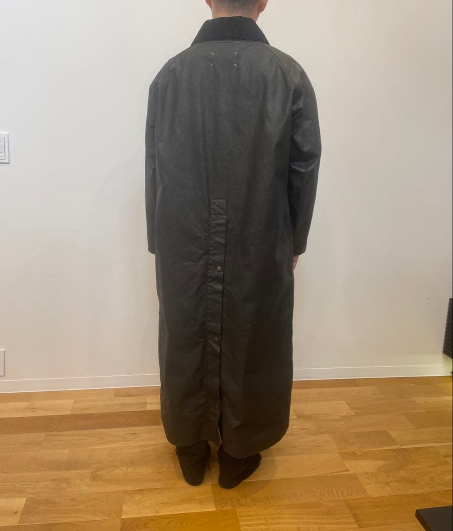 メゾンマルジェラ　ワックスコート　コート　48
