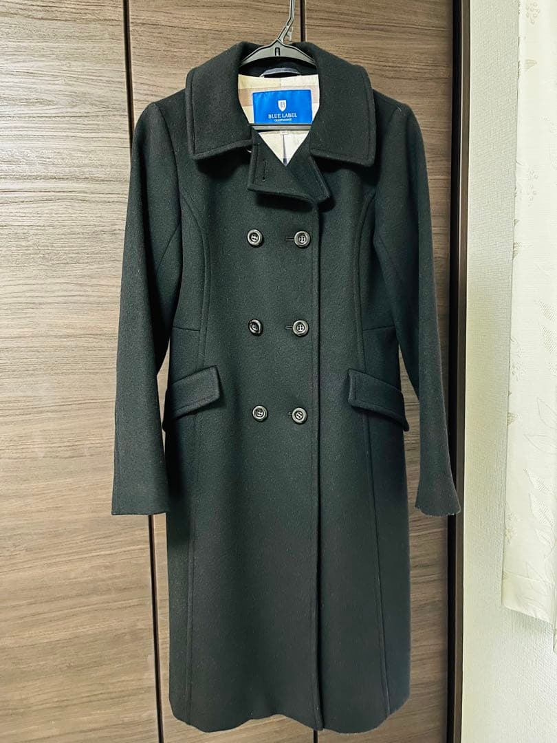 BLUE LABEL 紺　ロングコート