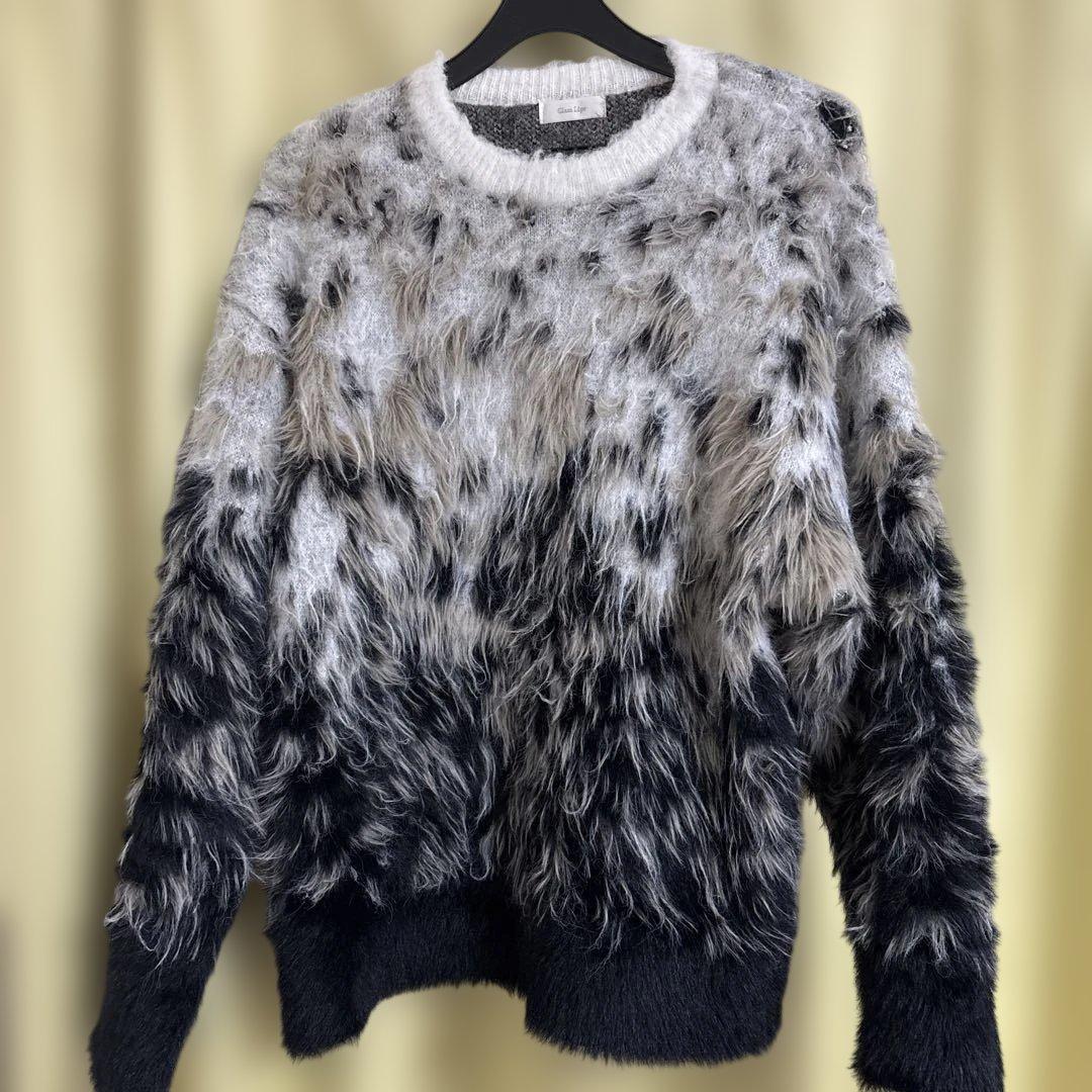 専用Glam Lips グラデーションファーセーター