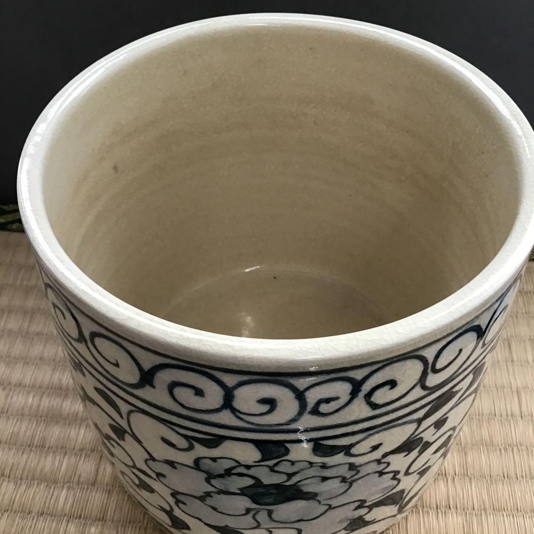 茶道具 水指 安南風 水指 直径約147ミリ 高さ約1 45ミリ N688