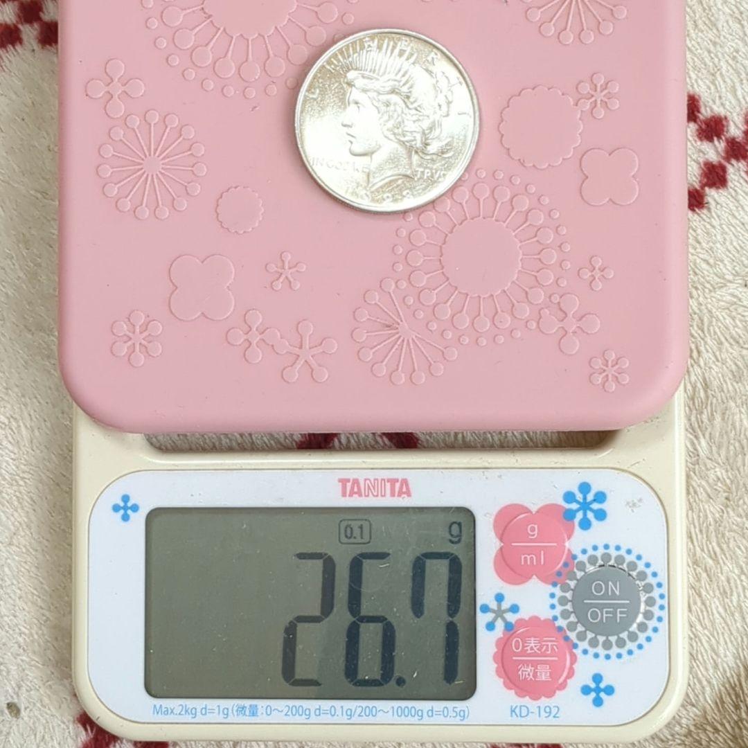 （1923年 ）アメリカ　ピースダラー1ドル大型銀貨　平和の女神銀貨