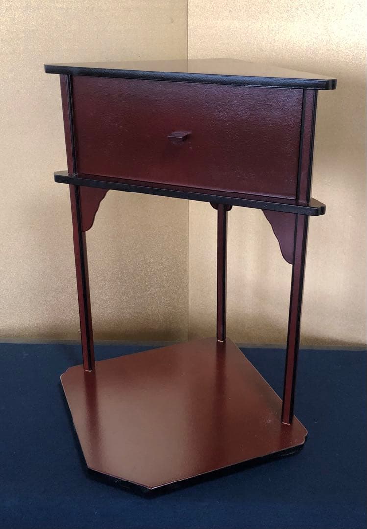 《R》表千家十一代碌々斎好写 木屋町棚 富悦作 組立式 元箱 251016い3