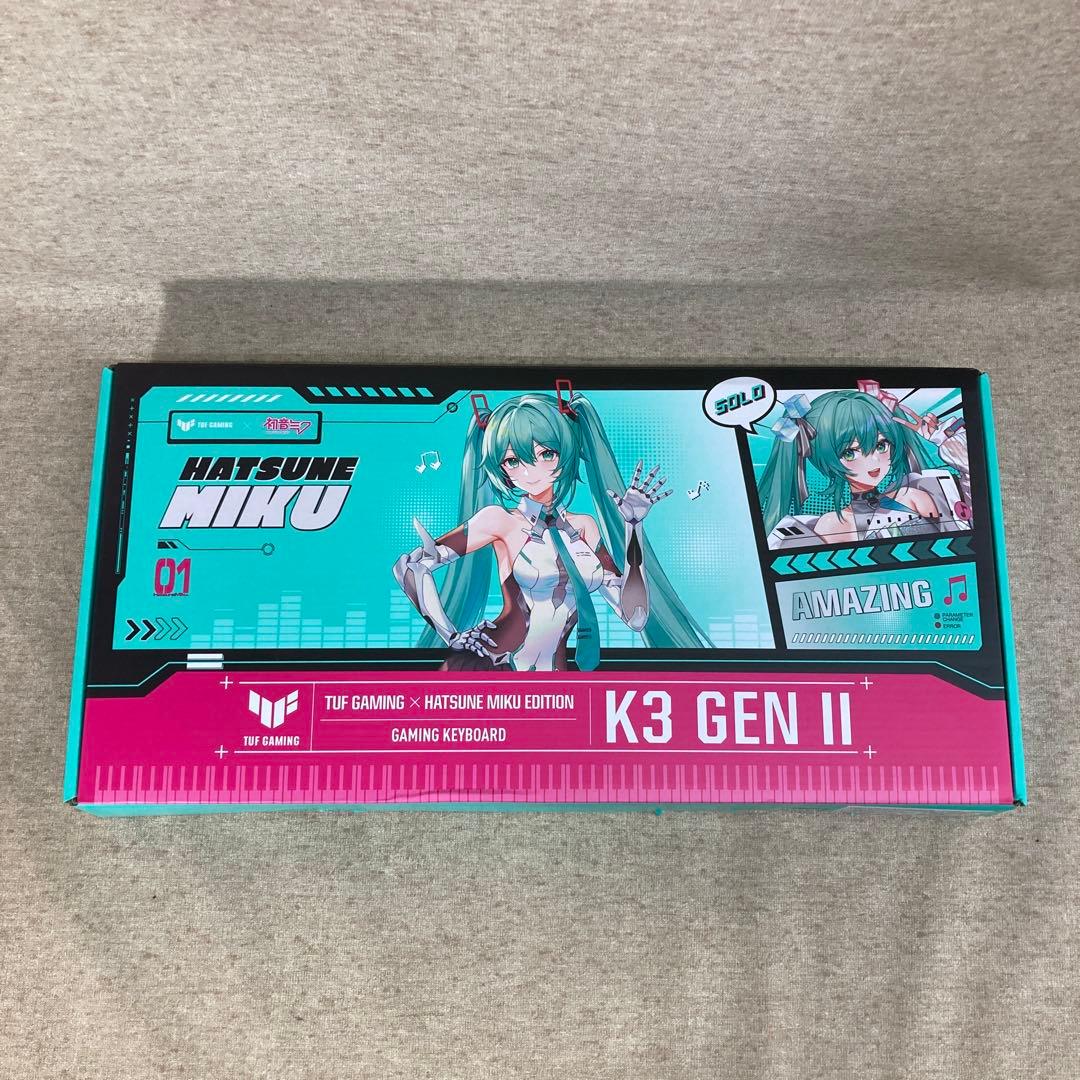 C*s様 初音ミク ゲーミングキーボード RA09 TG K3 GEN II (