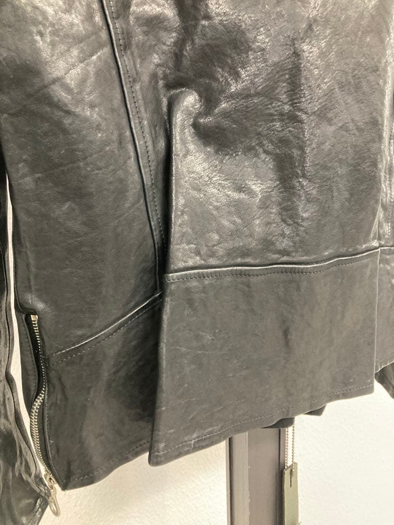 バックラッシュ　イタリアンダブルショルダー　ダブルライダース　M.BLK