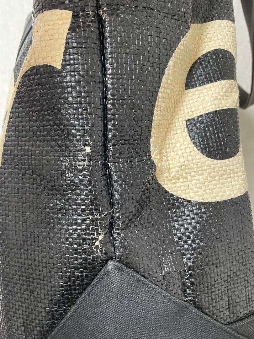 シュプリーム）Raffia Tote（ラフィア トートバッグ）