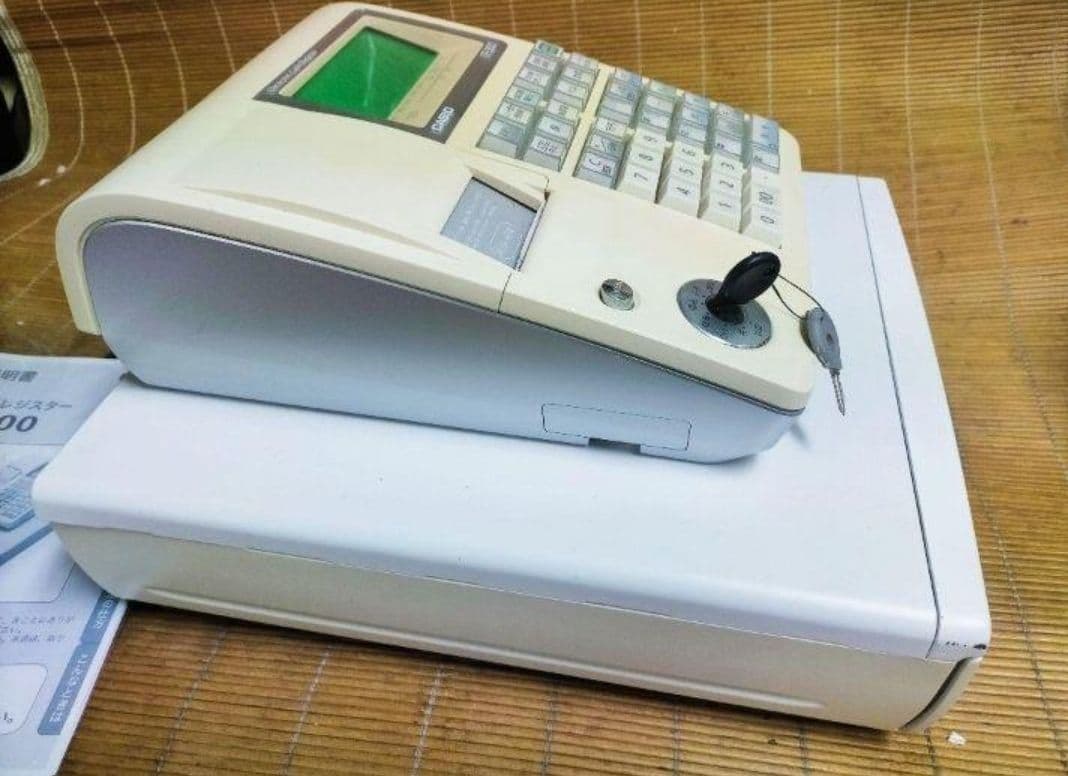 カシオレジスター　TE-300　フル設定無料　 送料無料人気機種　800000