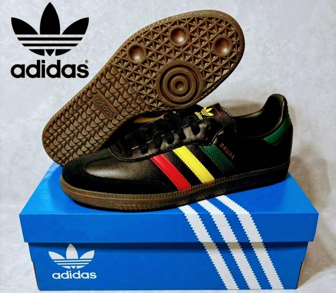 専用新品 アディダス オリジナルス サンバ OG ラスタ ブラック 28cm