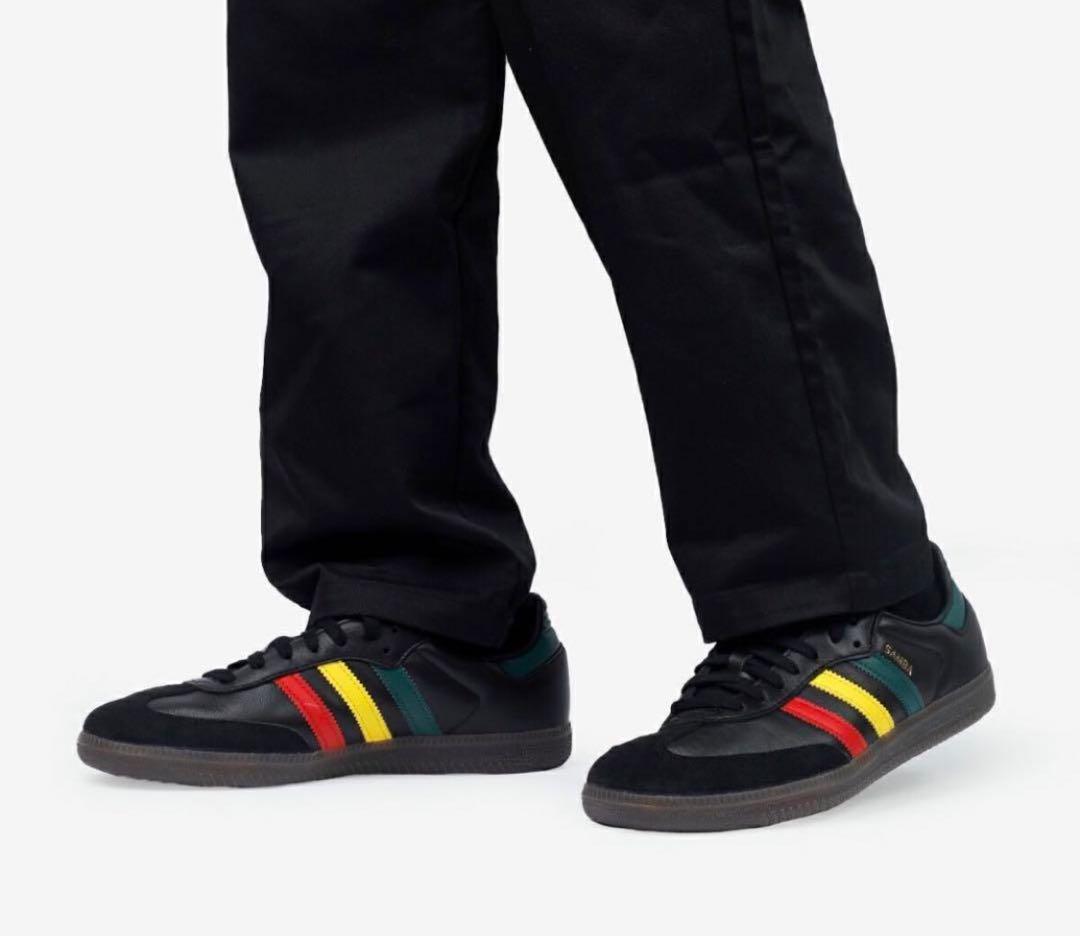 専用新品 アディダス オリジナルス サンバ OG ラスタ ブラック 28cm