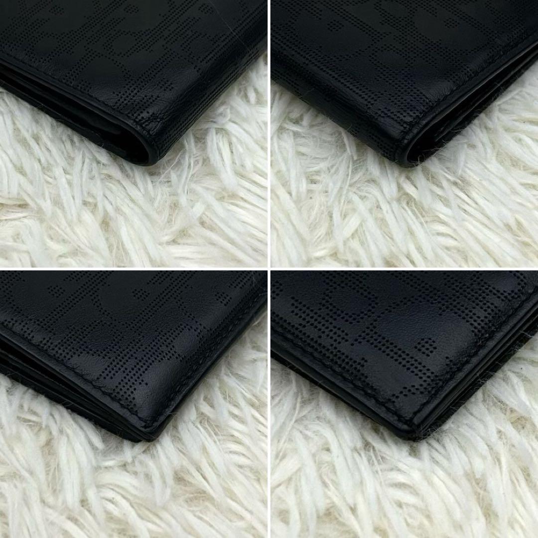 【美品】ChristianDior トロッター レザー 二つ折り 長財布