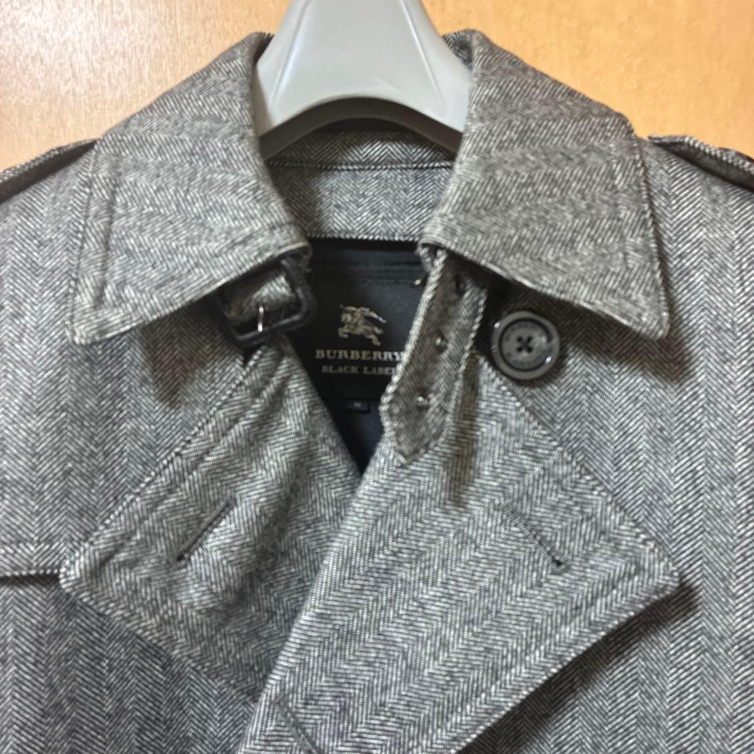 【値下げ】BURBERRY BLACK LABEL ウール トレンチコート