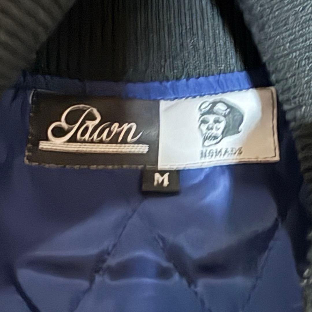 Pawn Nomads スカル刺繍 スタジャン ブルゾン スカジャン