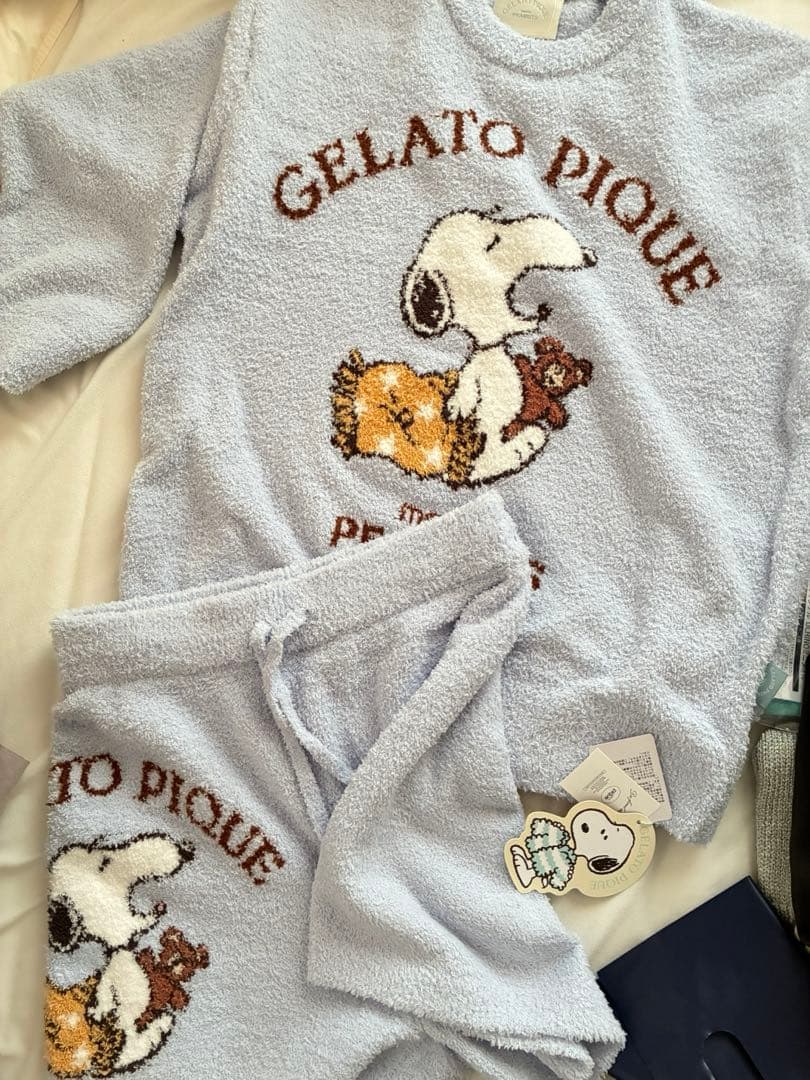 GELATO PIQUE スヌーピーコラボ ルームウェア