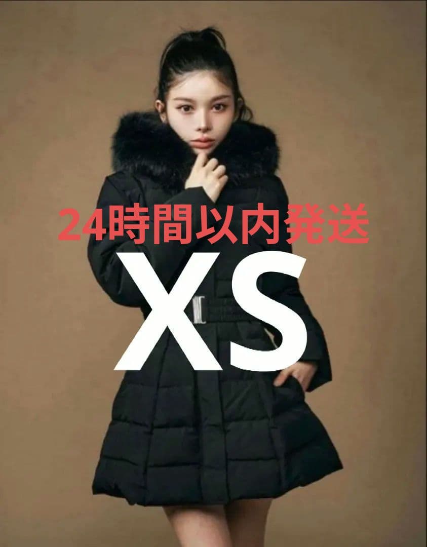 Darich ダーリッチ レディミディダウンコート ブラック 2024