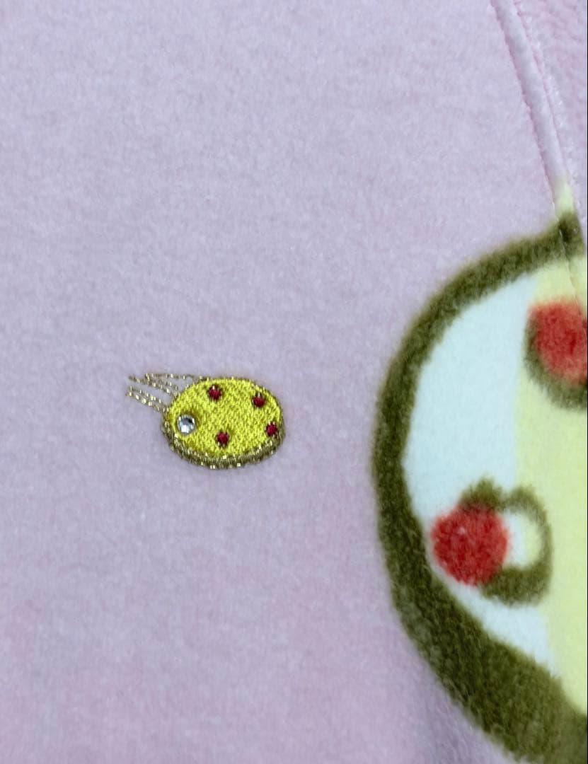 tsumori chisato ナイトウエア LL 上下セット 綿混フリース素材