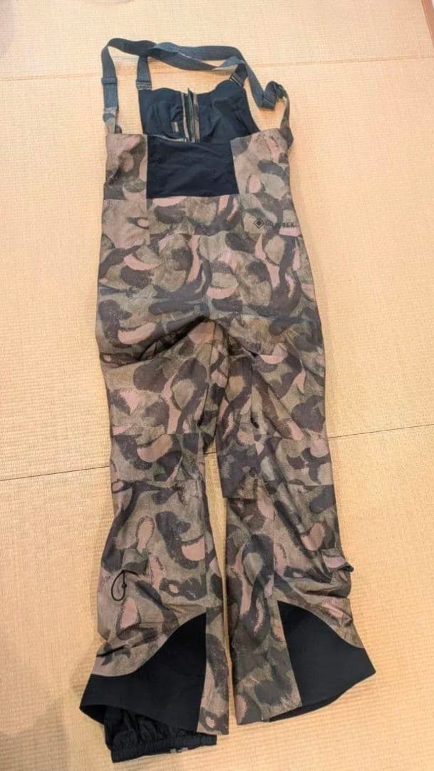 迷彩 スノーボード オーバーオール