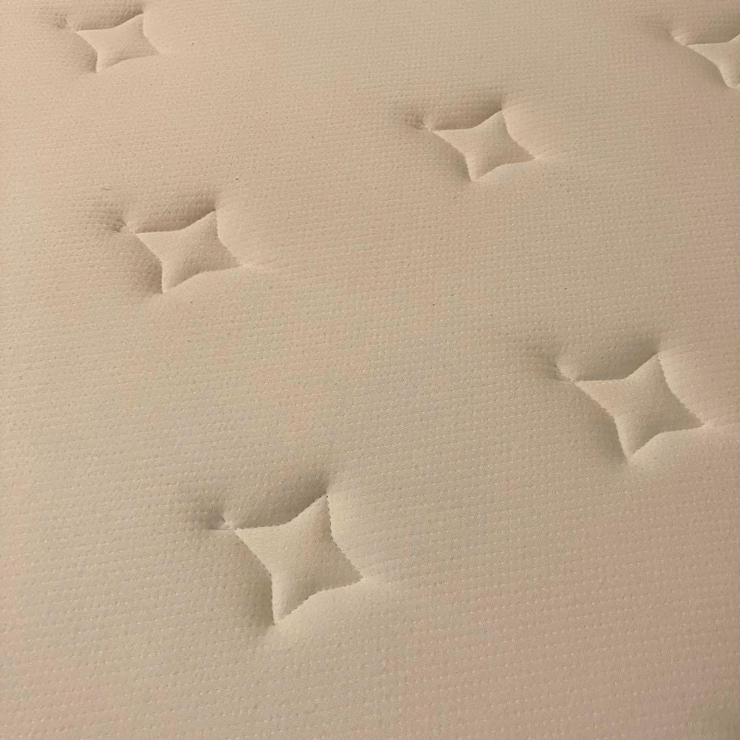 アクタス　ACTUS ベッド　ダブルベッド　マットレス付き