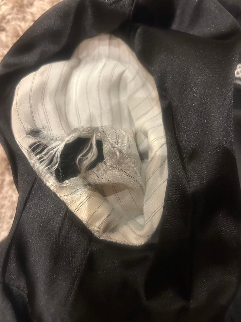 D&G 黒 レザーライダースジャケット