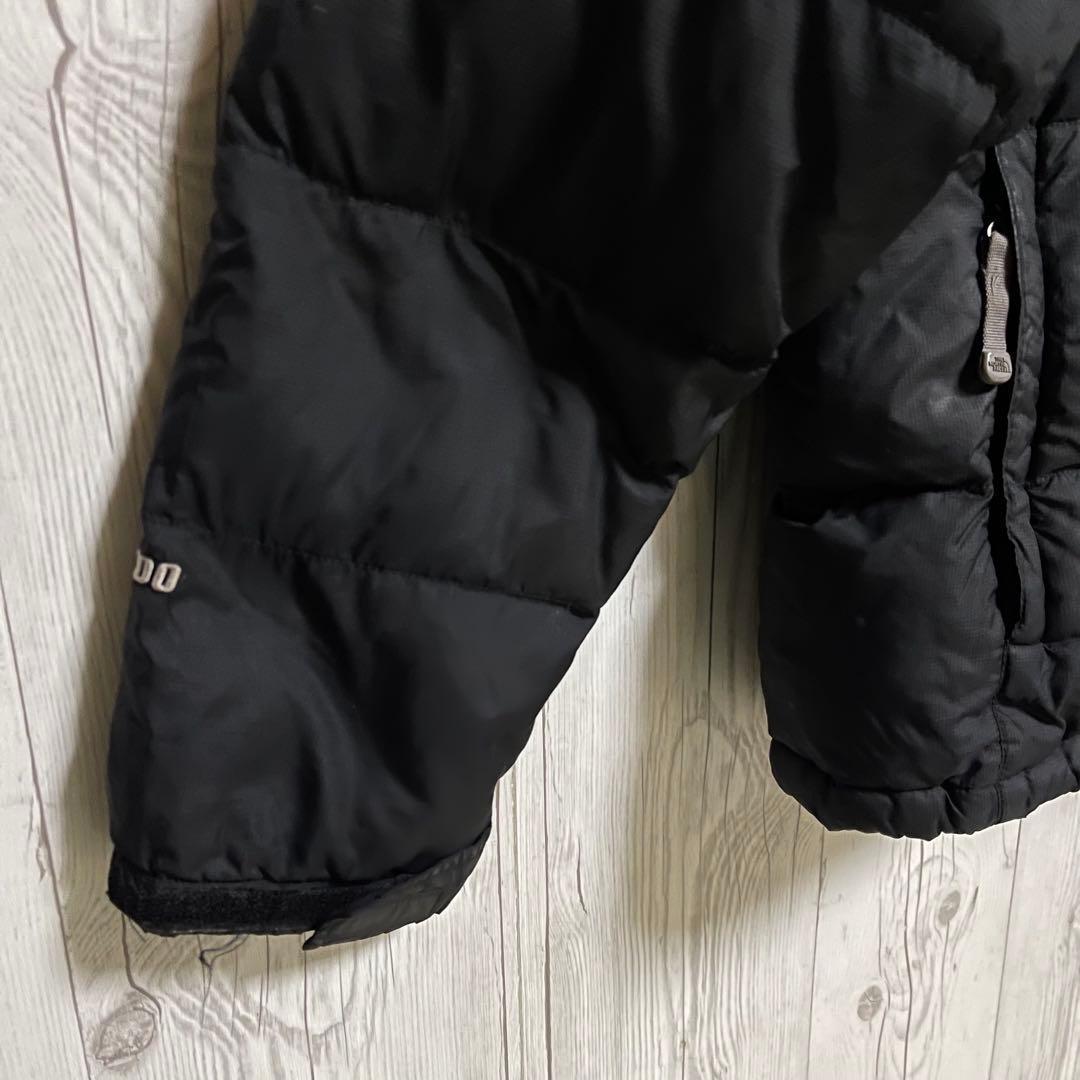 ノースフェイス　ダウンジャケット　レディースL　700フィル　ブラック黒　古着