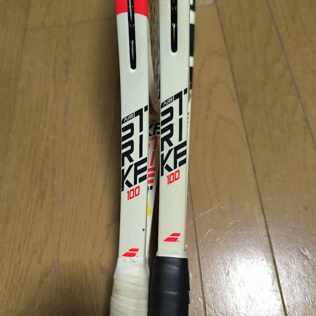 バボラ　BABOLAT　ピュアストライク　100　2本セット