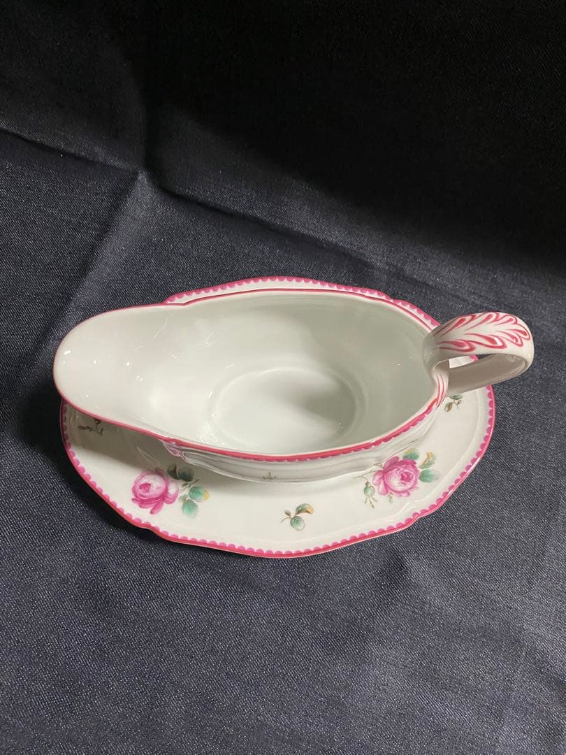 リチャードジノリ　アンティックローズ　ソースポット　イタリア製