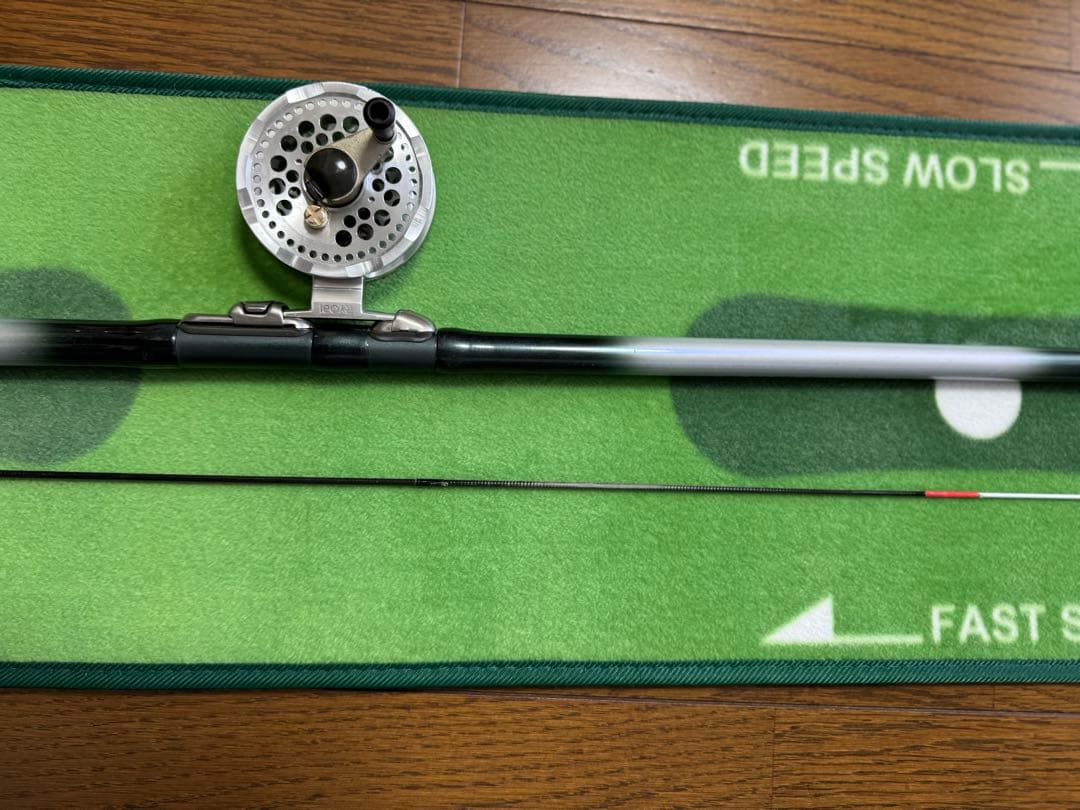 シマノ落とし込み竿 MF33-39-45 ３段ズーム リョービ倍速リール