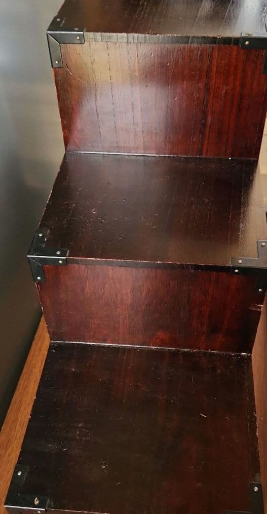 階段箪笥 小物入れ インテリア ミニチェスト アンティーク 昭和レトロ