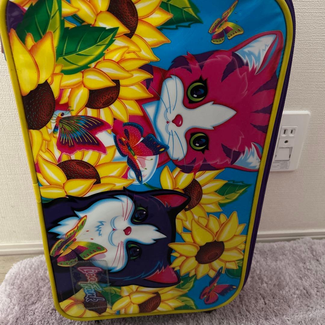 リサフランク バッグ 猫 ひまわり 90ヴィンテージ レアオリジナル