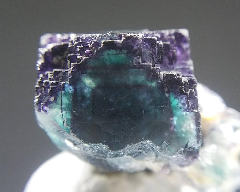 516 オコルス鉱山 フローライト ブルーグリーン パープル 蛍石