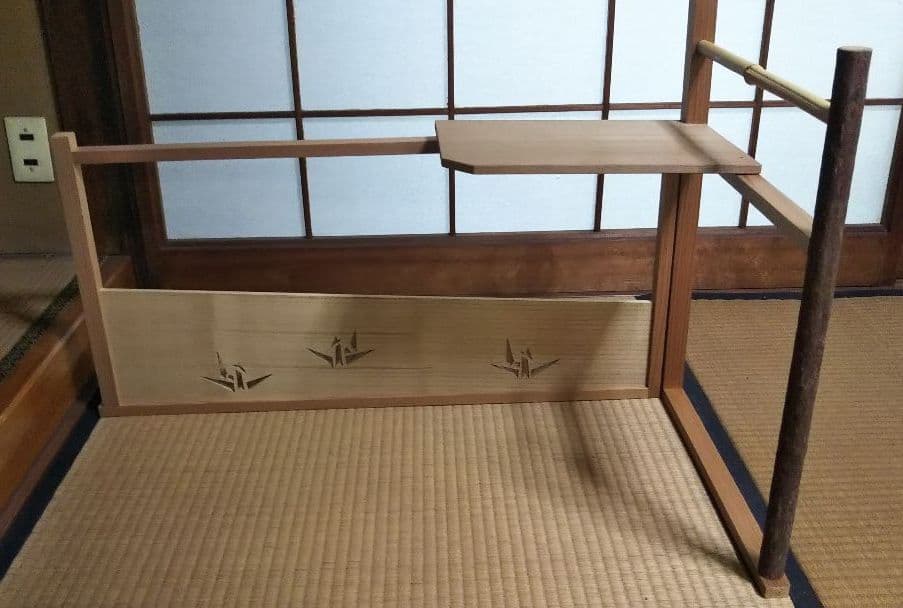 茶道具 台目棚（自在棚）宗偏流