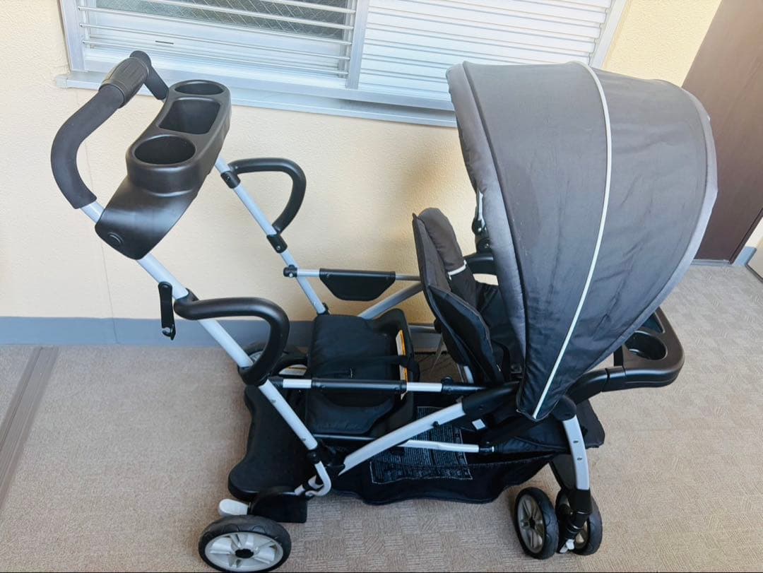 【sa-naさま専用】Graco グレコ 二人乗りベビーカー