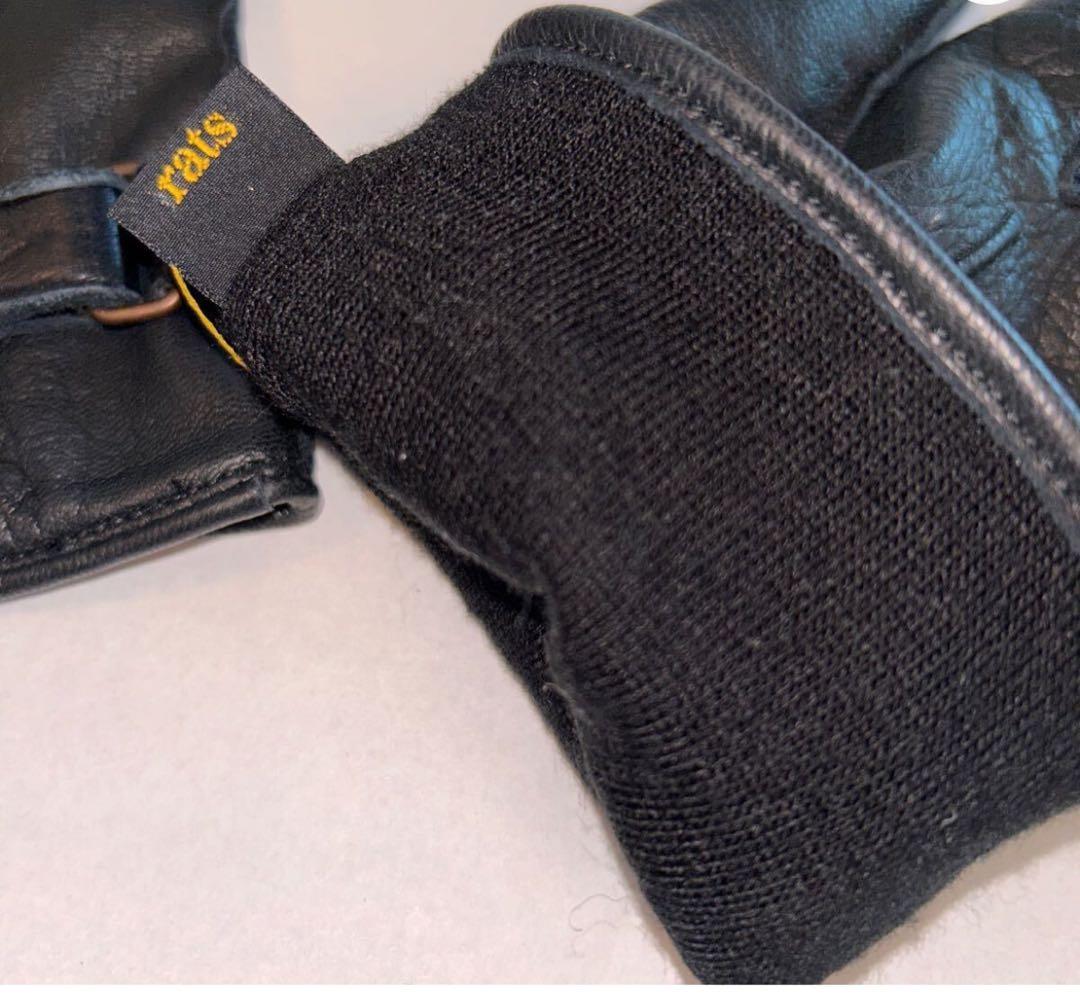 SALE◆RATS◆ レザーグローブ バイクグローブ