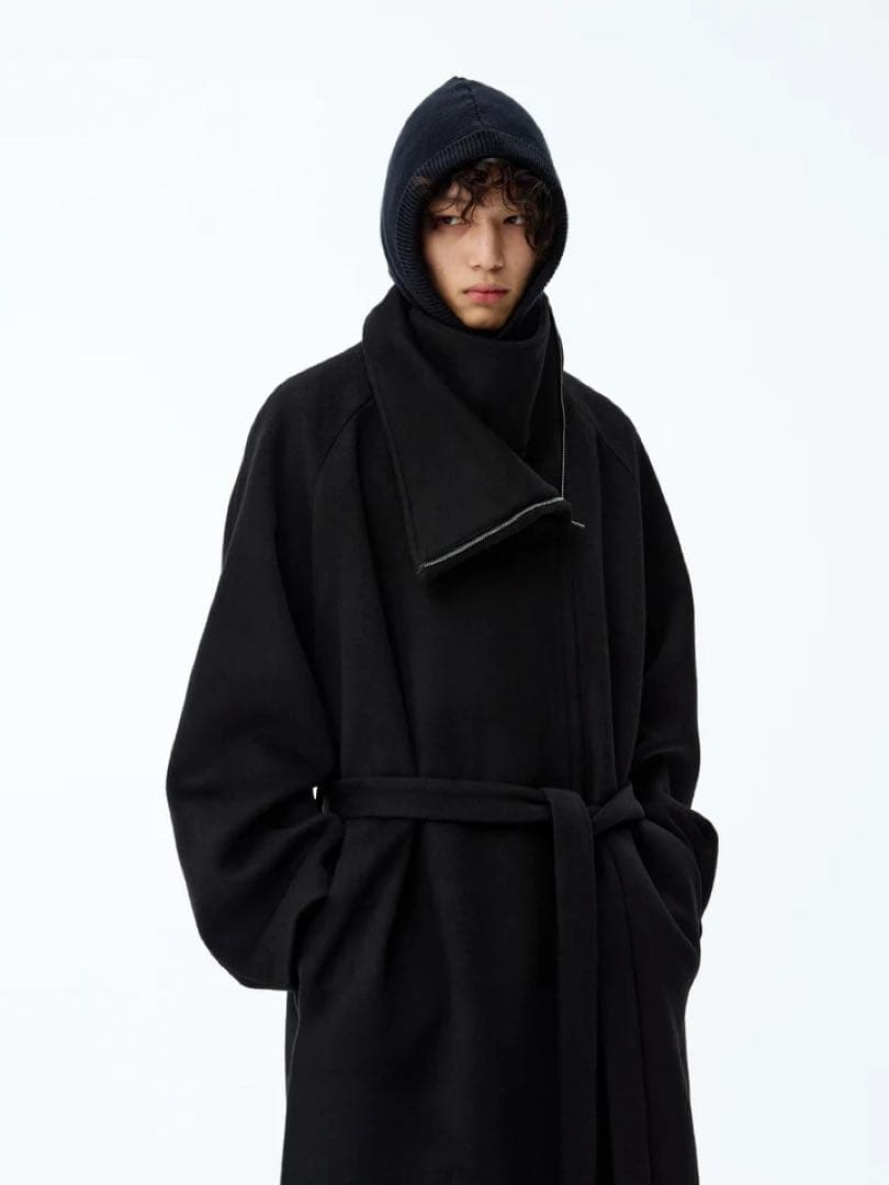 JCAESER ロングコート　黒　L