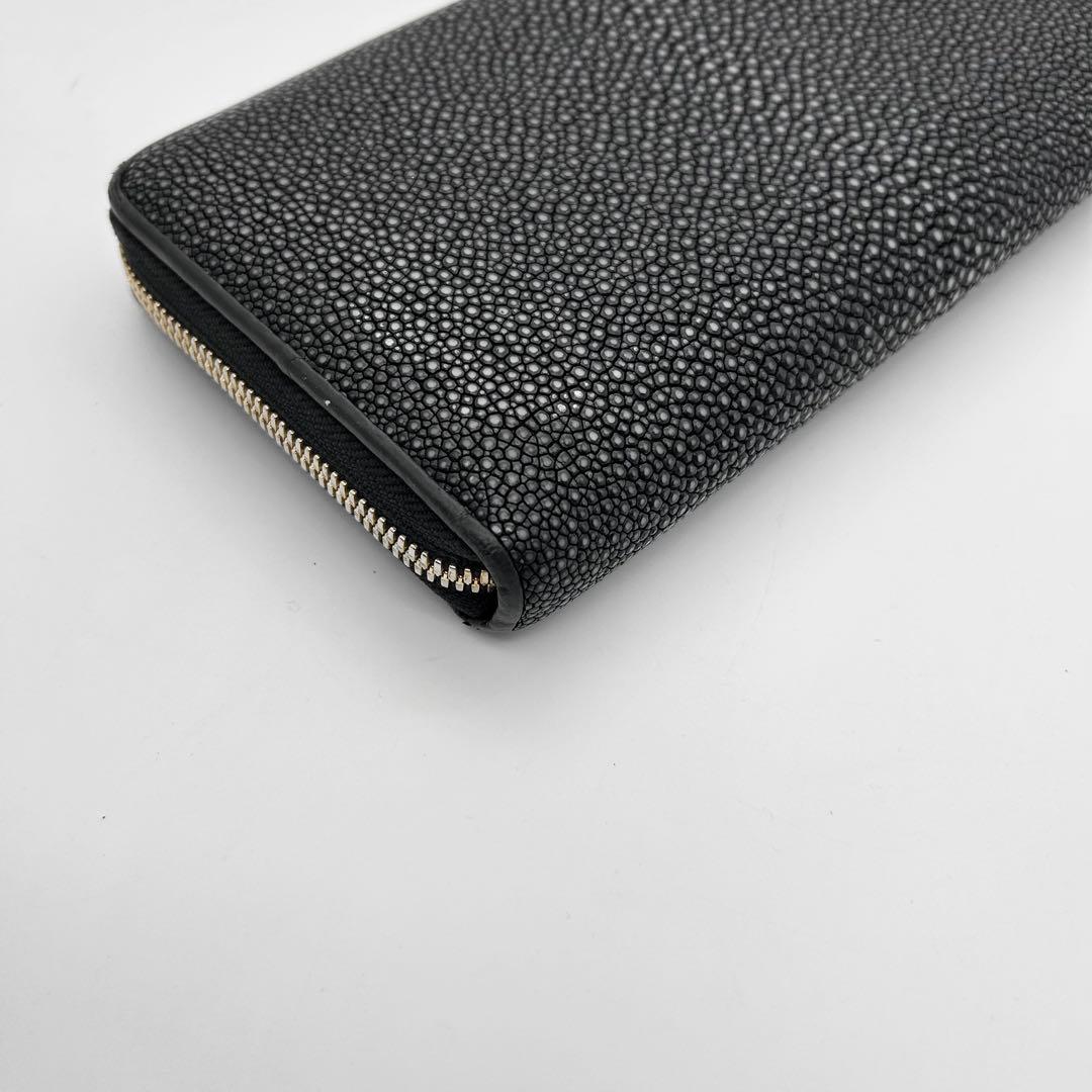 muta　長財布　スティングレイ　オーガナイザー　ラウンドファスナー　エイ革