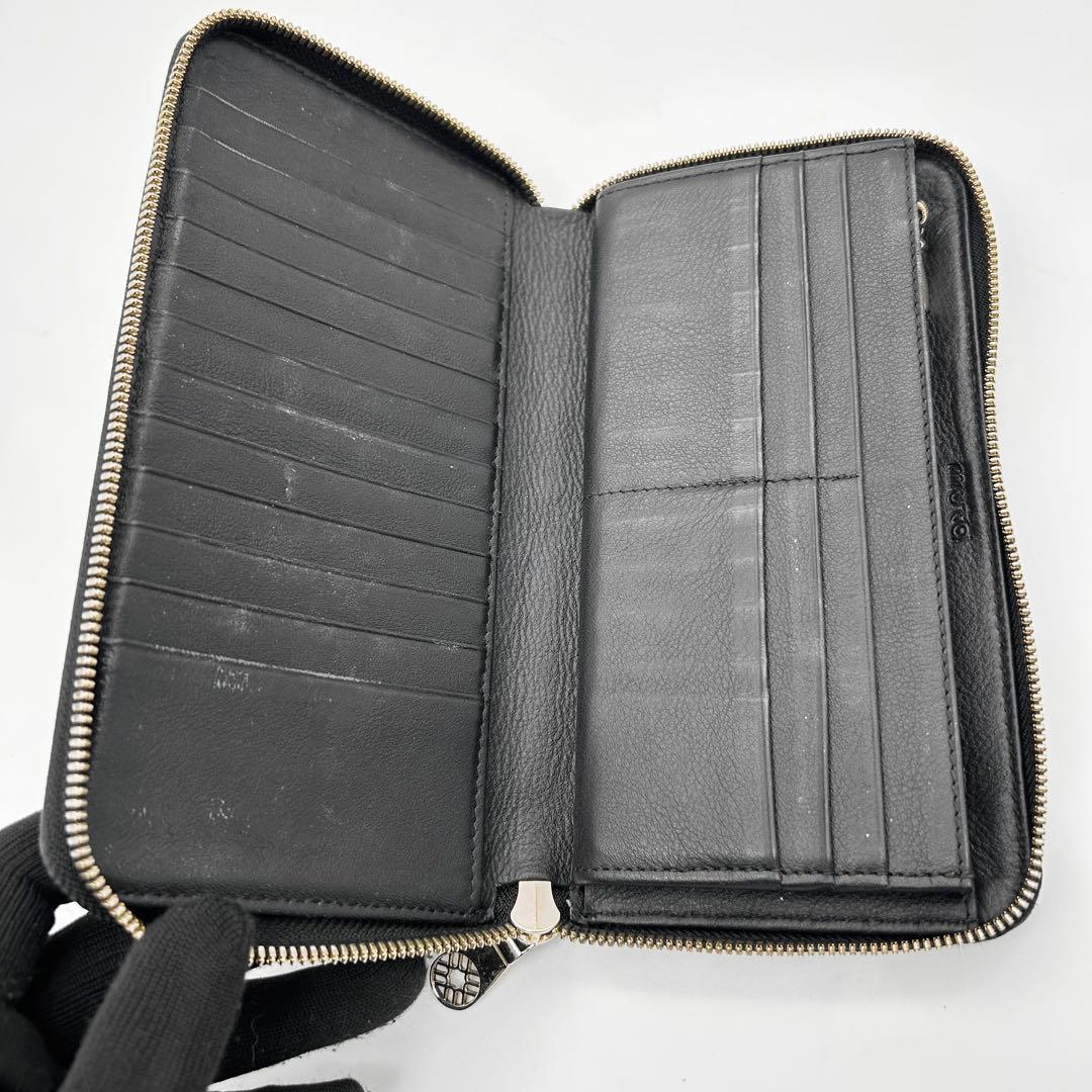 muta　長財布　スティングレイ　オーガナイザー　ラウンドファスナー　エイ革