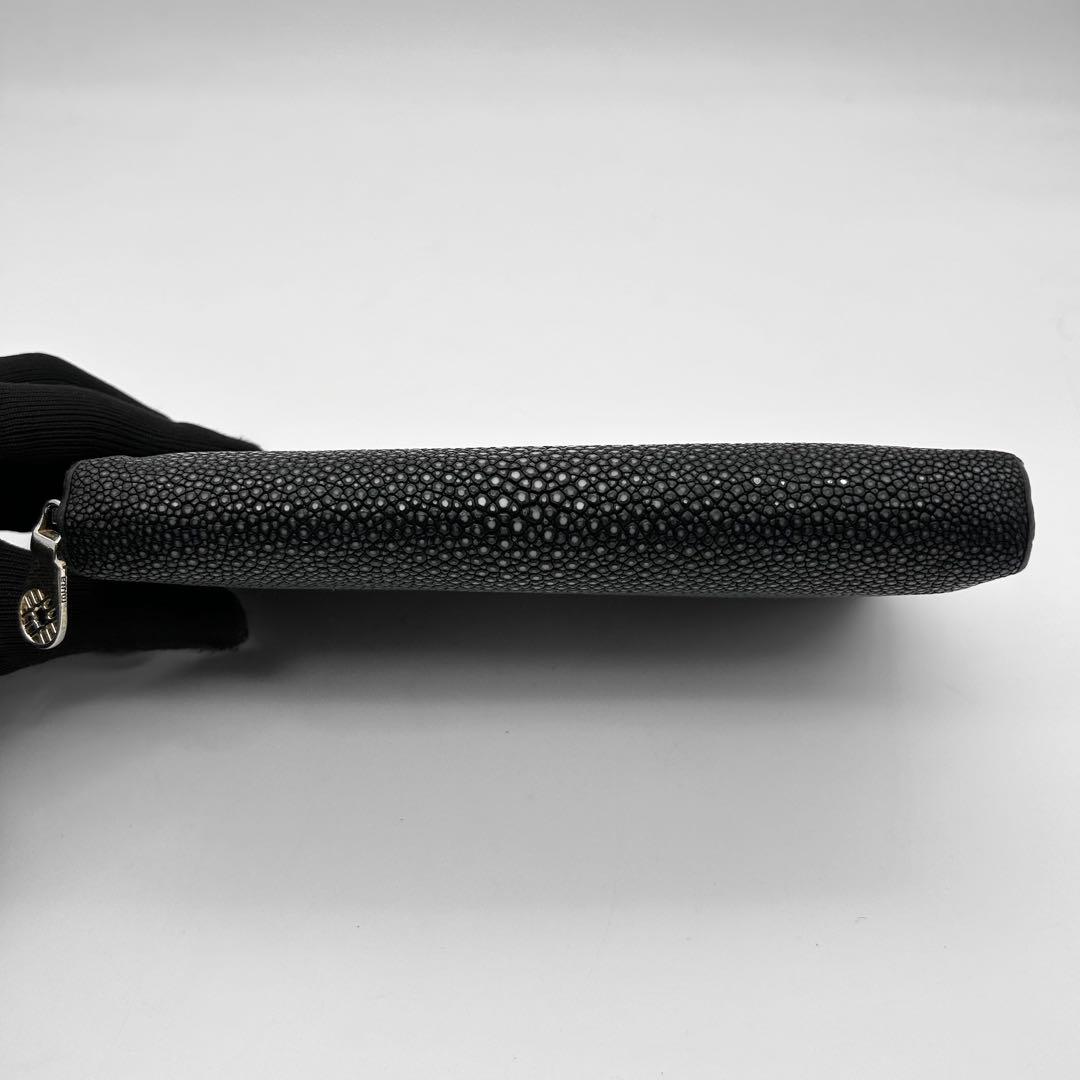 muta　長財布　スティングレイ　オーガナイザー　ラウンドファスナー　エイ革