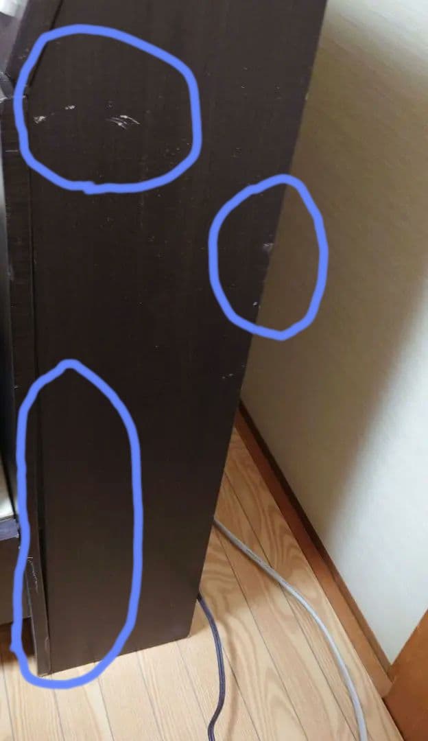 ニトリ　NITORI ダブルベッドフレーム ダブル　ライト付き　ブラウン　送料込