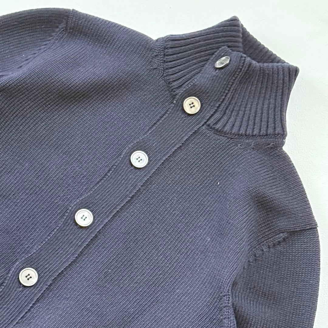 美品 ZANONE (CHIOTO)キョート ネイビー カーディガン
