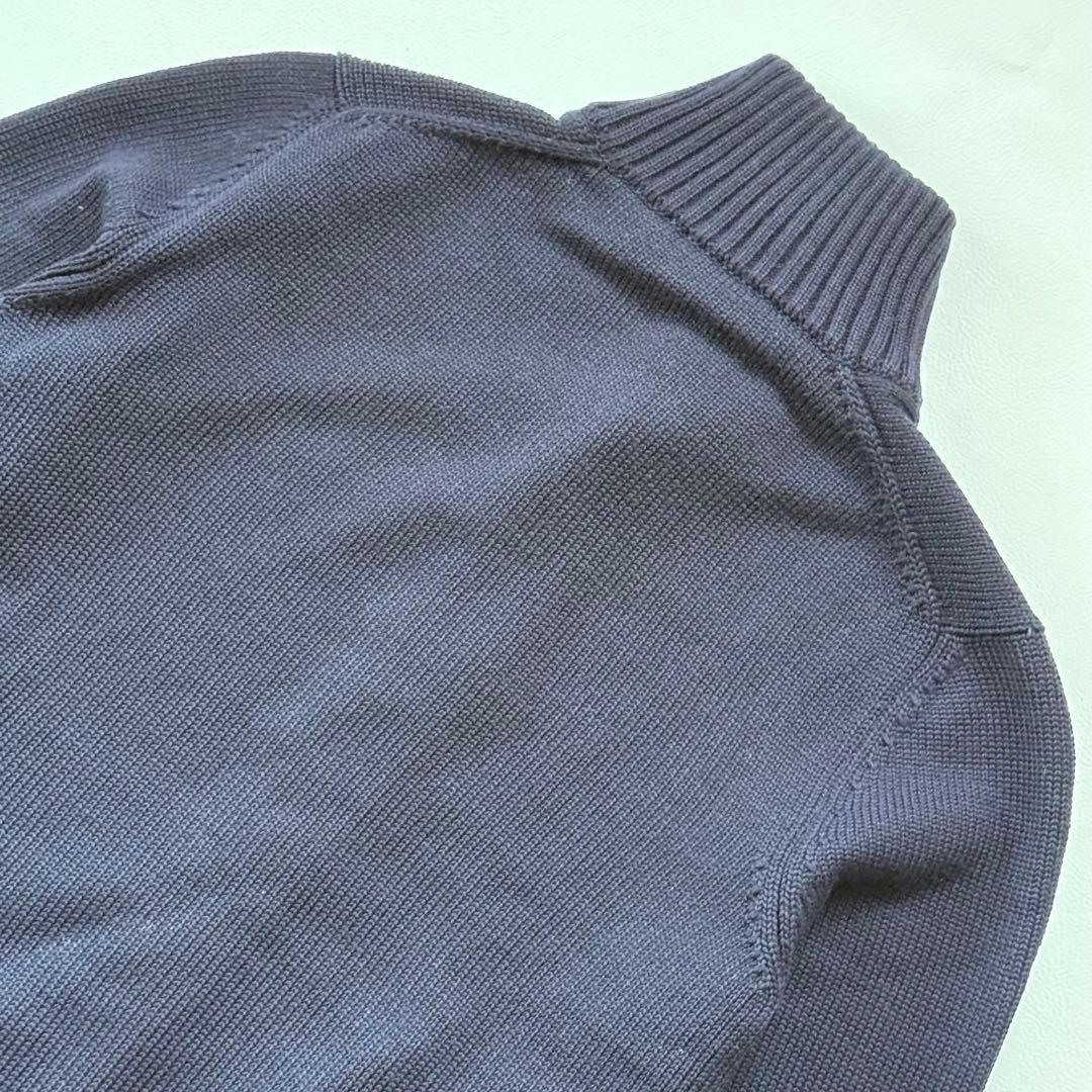 美品 ZANONE (CHIOTO)キョート ネイビー カーディガン
