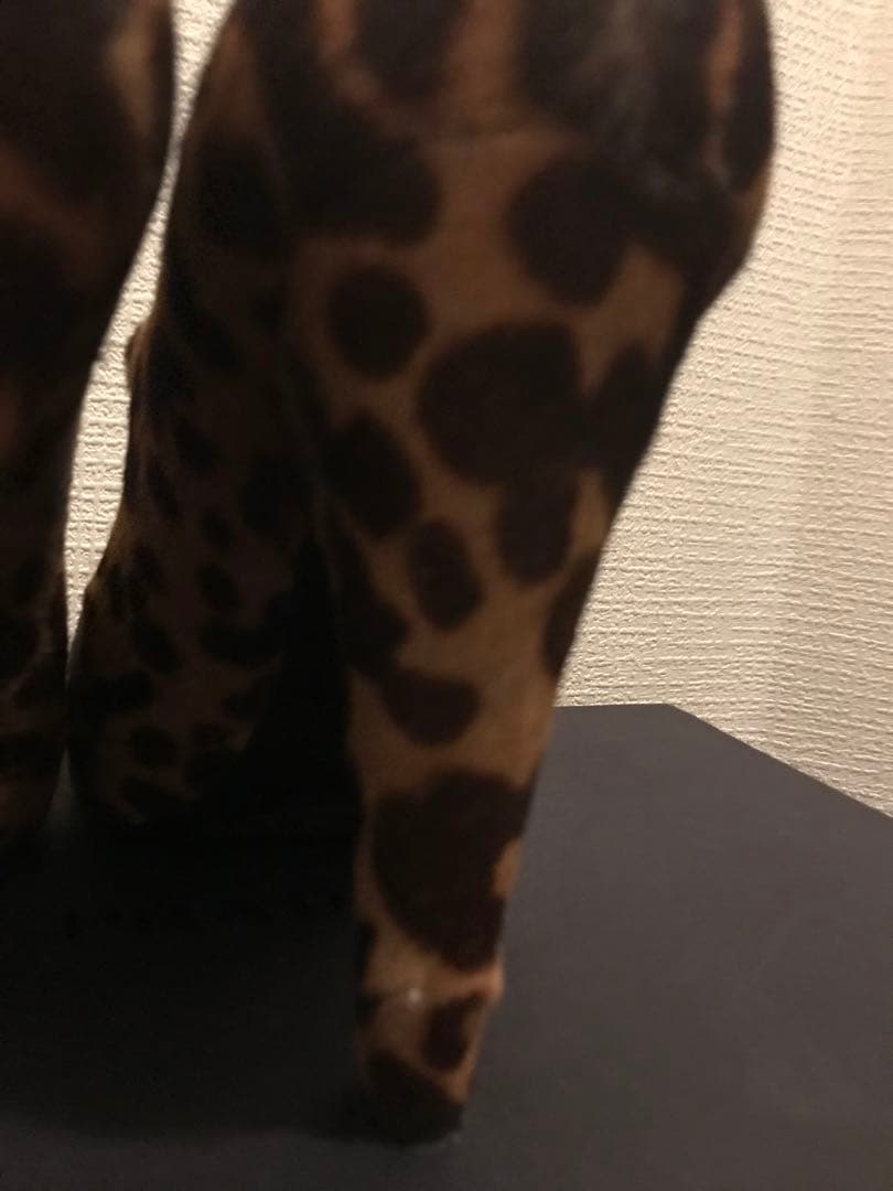 PRADA ヒョウ柄 メリージェーン 高ヒールパンプス