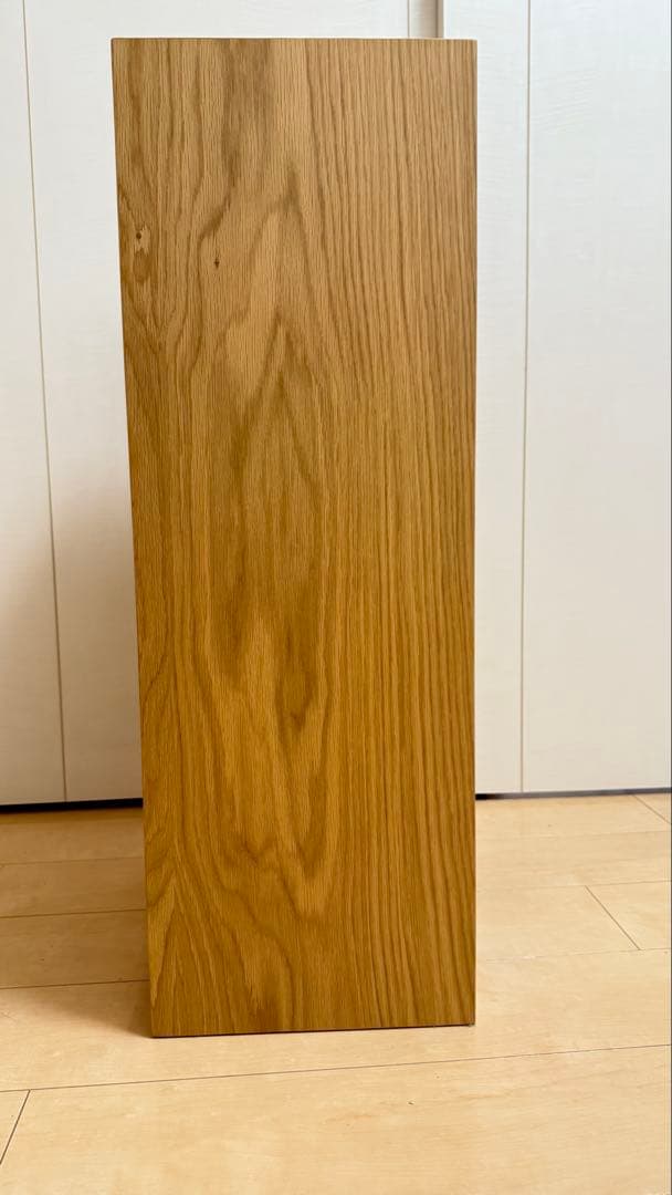 無印良品　スタッキングシェルフ・2段・オーク材