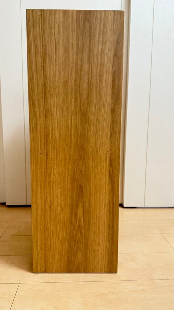 無印良品　スタッキングシェルフ・2段・オーク材