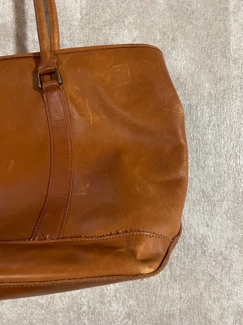 L.L.Bean ビンテージトート　レザーハンドル　レザートート　ラージ